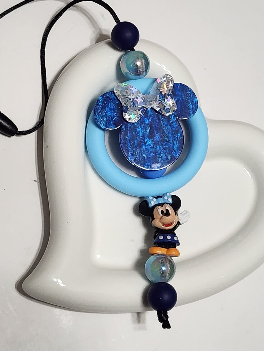 Mouse Car Charm Rearview Accessory Gift Beaded